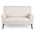 Althaeon Loveseat - Beige Fabric