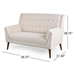 Althaeon Loveseat - Beige Fabric - CAB3298