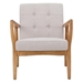 Jensen Accent Chair - Beige - CAB3311