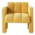 Bloomfield Accent Chair - 31" Wide Boucle Upholstered - Yellow