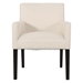 Kvarnis Arm Chair - Beige Fabric - Rubberwood Legs - CAB3431