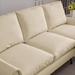 Kaidyne 81" L-Shaped Sofa - Modern Faux Leather with Reversible Chaise Lounge - Beige - CAB3439