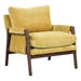 Radcliffe Accent Chair - Mid-Century Modern Velvet - Yellow - CAB3514