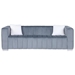 Sonder 87" 3 Seater Sofa - Grey Velvet - CAB3639