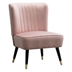 Maisonette Accent Chair - Velvet Upholstered - Pink