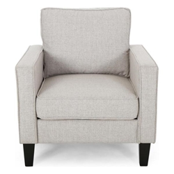 Bloomdale Accent Chair - Beige - Birch Legs 