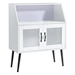 Irongate Cabinet Sideboard with Glass Door - Cream White - CAB3879