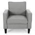 Bloomdale Accent Chair - Grey - Birch Legs