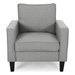 Bloomdale Accent Chair - Grey - Birch Legs - CAB3926