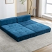 Beyond Folding Sofa Bed - Blue Chenille - 1 Seat - CAB3928