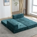 Beyond Folding Sofa Bed - Green Chenille - 1 Seat - CAB3982