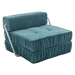 Beyond Folding Sofa Bed - Green Chenille - 1 Seat - CAB3982