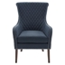 Horizon Accent Chair - Dark Blue - Morocco Finish Legs