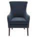 Horizon Accent Chair - Dark Blue - Morocco Finish Legs - CAB4185