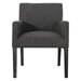 Wesley Arm Chair - Charcoal Fabric - CAB4202