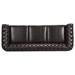 Libera 84" 3 Seater Sofa - Brown Polyurethane - CAB4214