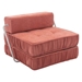 Beyond Folding Sofa Bed - Orange Chenille - 1 Seat - CAB4361