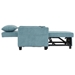 Ventosa 68" Futon Chair Bed Convertible Chair 3-in-1 Pull Out Sleeper Chair Beds - Green Scratch Cloth Fabric - CAB4383