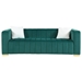 Sonder 85" 3 Seater Sofa - Dark Green Velvet - CAB4433