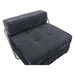 Beyond Folding Sofa Bed - Grey Chenille - 1 Seat - CAB4485