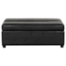 Fieron Twin Size Folding Ottoman Sleeper Bed - Black - CAB4726