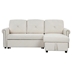 Envoria 83" Modern Convertible Sleeper Sofa Bed with Storage Chaise - Beige