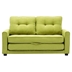 Nexariva 59" Loveseat Sofa with Pull-Out Bed - Green Chenille Fabric