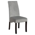 Stanton Velvet Upholstered Dining Side Chair - Grey - Set of 2