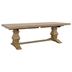 Florence 94"W x 42"L Extension Dining Table Rustic Honey