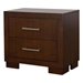 Jessica 2-Drawer Nightstand Cappuccino - COA1976