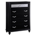 Barzini 5-Drawer Bedroom Chest - Black - COA1988