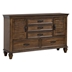 Franco Dresser Burnished Oak