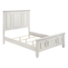 Sandy Beach Queen Panel Bed - Cream White - COA2004