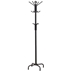 Collier 12 Hook Freestanding Coat Rack Hat Hanger - Black