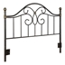 Bailey Metal Queen or Full Open Frame Headboard - Black