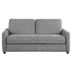 Rylie Upholstered Sofa Sleeper with Queen Mattress - Grey