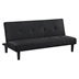 Stanford Convertible Sofa Bed - Black Fabric - Black Finish Frame