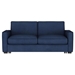 Gretchen Upholstered Convertible Sleeper Sofa Bed - Navy Blue - COA4523