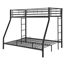 Hayward Metal Twin Over Full Bunk Bed - Black 