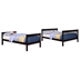 Chapman Wood Twin Over Full Bunk Bed - Black