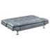 Dilleston Loveseat Sofa Bed - Grey Leatherette