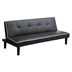 Katrina Upholstered Tufted Convertible Sofa Bed - Black