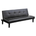 Katrina Upholstered Tufted Convertible Sofa Bed - Black - COA5148