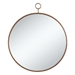 Eulaina Round Wall Mirror - Gold - COA6329