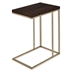 Pedro Expandable C - Shaped Sofa Side Table - Chestnut - Brown