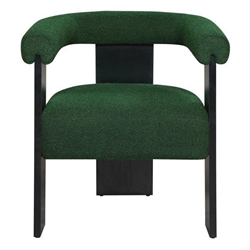 Ramona Boucle Upholstered Accent Side Chair - Green 