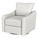 Madia Upholstered Sloped Arm Swivel Glider Chair - Vanilla - Ivory - COA6399