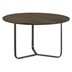 Yaritza Round Mango Wood Coffee Table Natural and Gunmetal - Brown