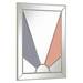 Calite Wall Mirror - Champagne and - Silver - COA6929