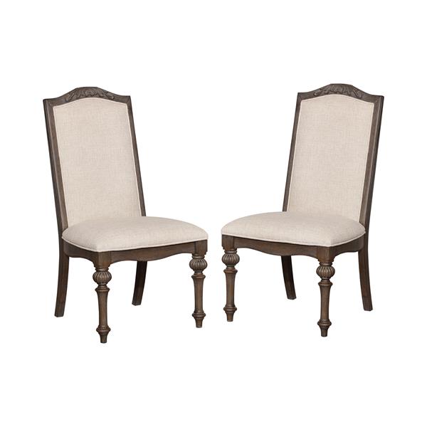 Sorensen Rustic Padded Side Chairs - Set of Two 